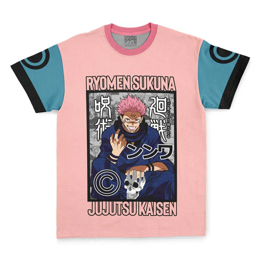 Buildercar - Ryomen Sukuna Jujutsu Kaisen Streetwear T-Shirt