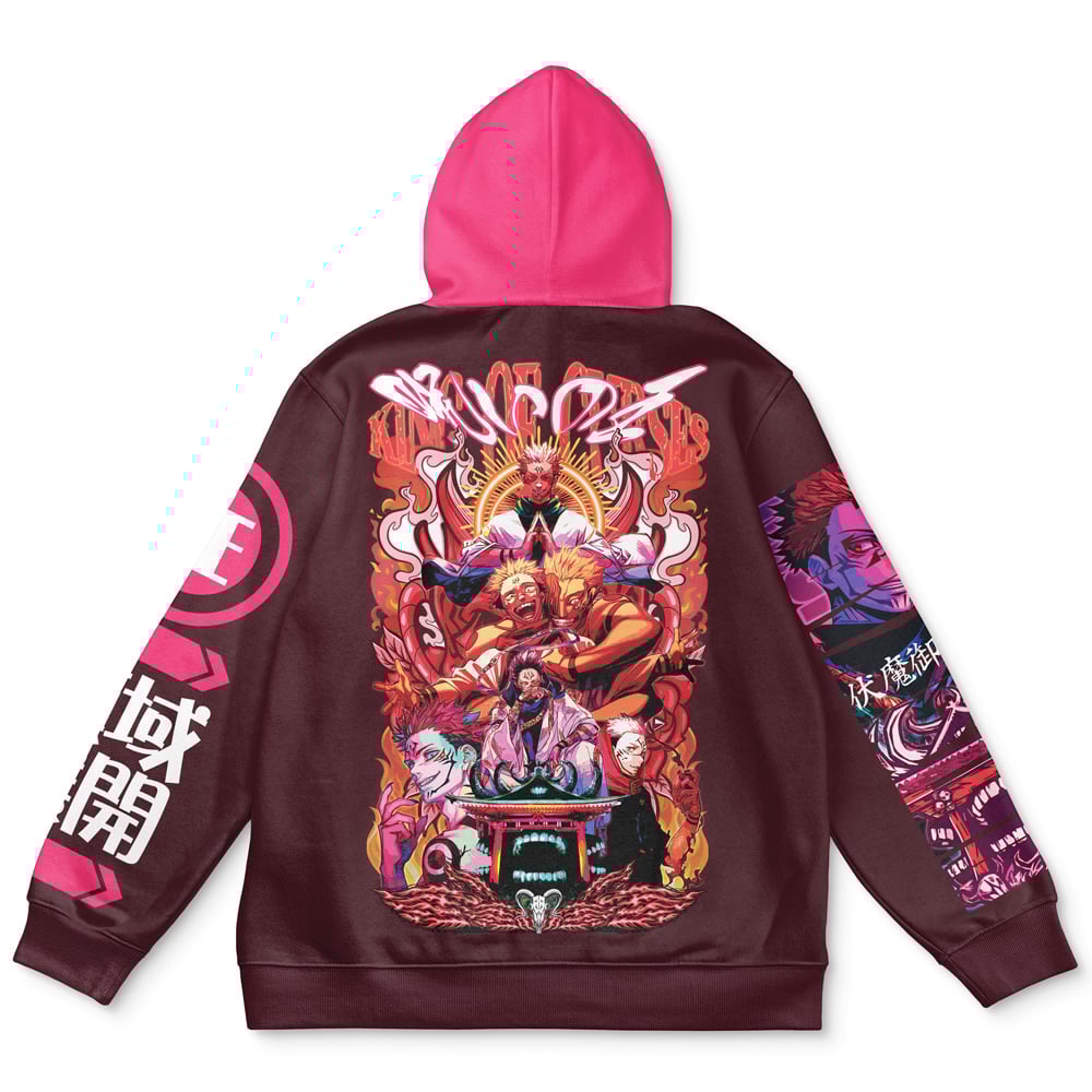 Buildercar - Ryomen Sukuna V2 Jujutsu Kaisen Streetwear Hoodie