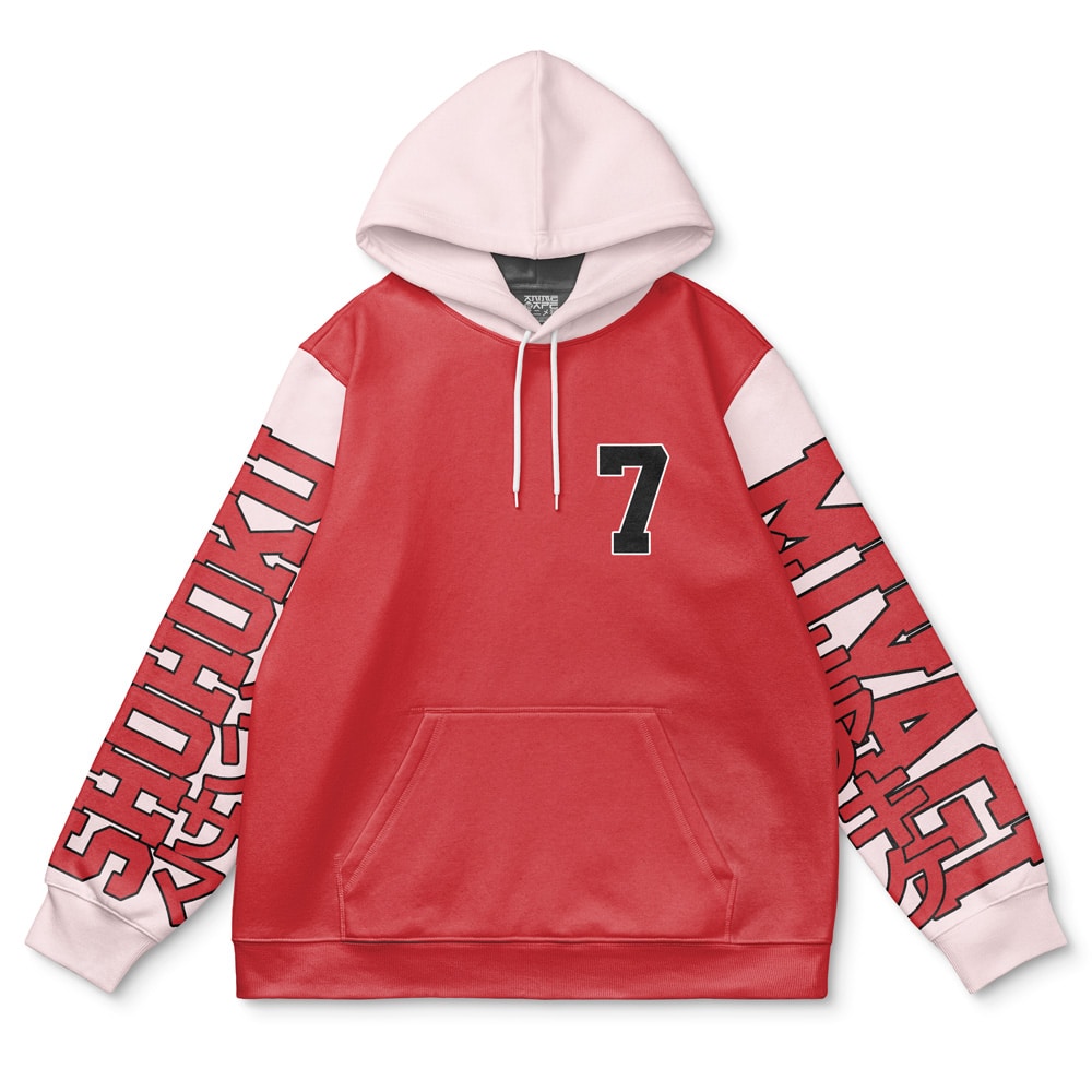 Buildercar - Ryota Miyagi Slam Dunk Streetwear Hoodie - Image 2