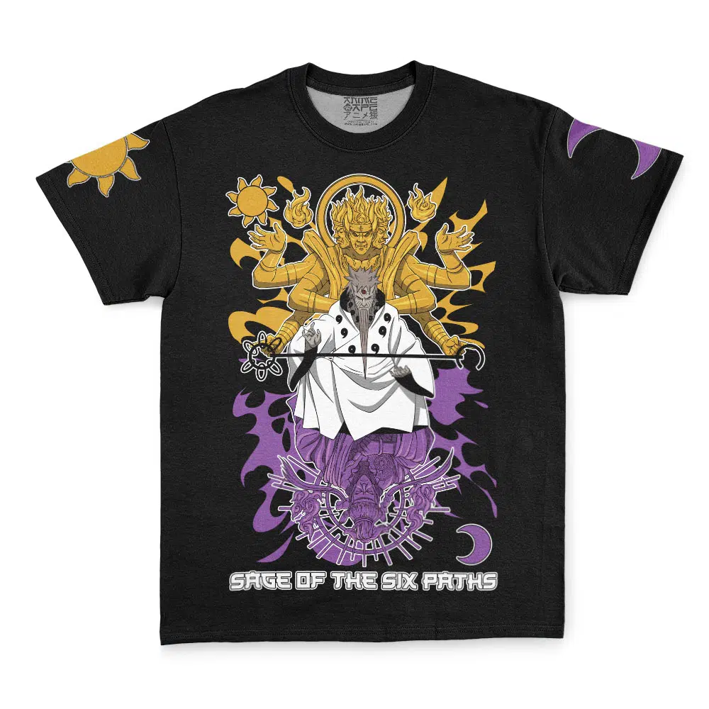 Buildercar - Sage Of The Six Paths Sun And Moon Shippuden Streetwear T-Shirt