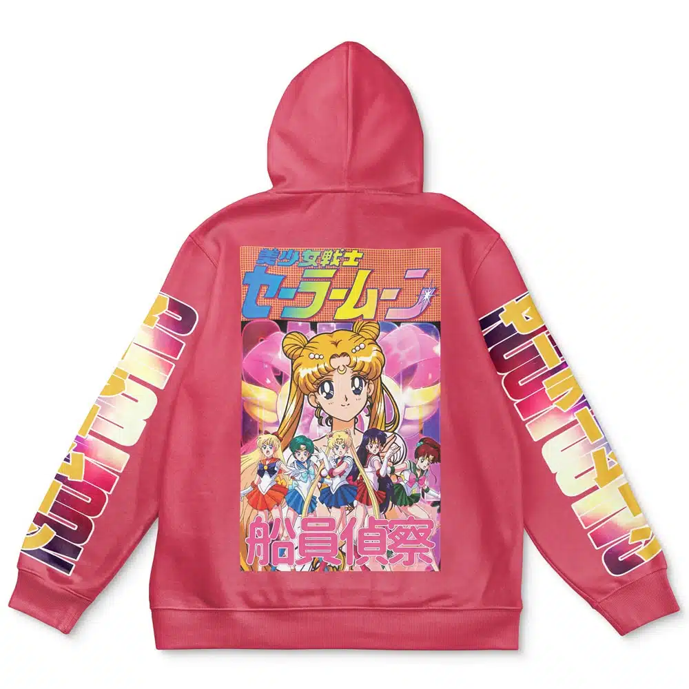 Buildercar - Sailor Scouts Sailor Moon Streetwear Hoodie
