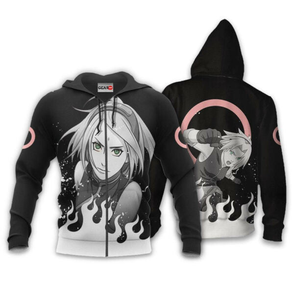 Buildercar - Sakura Haruno Naruto Anime 1k396 Fan Gift Stylist Unisex Cartoon Graphic Outfits Aop 3d Hoodie 1923
