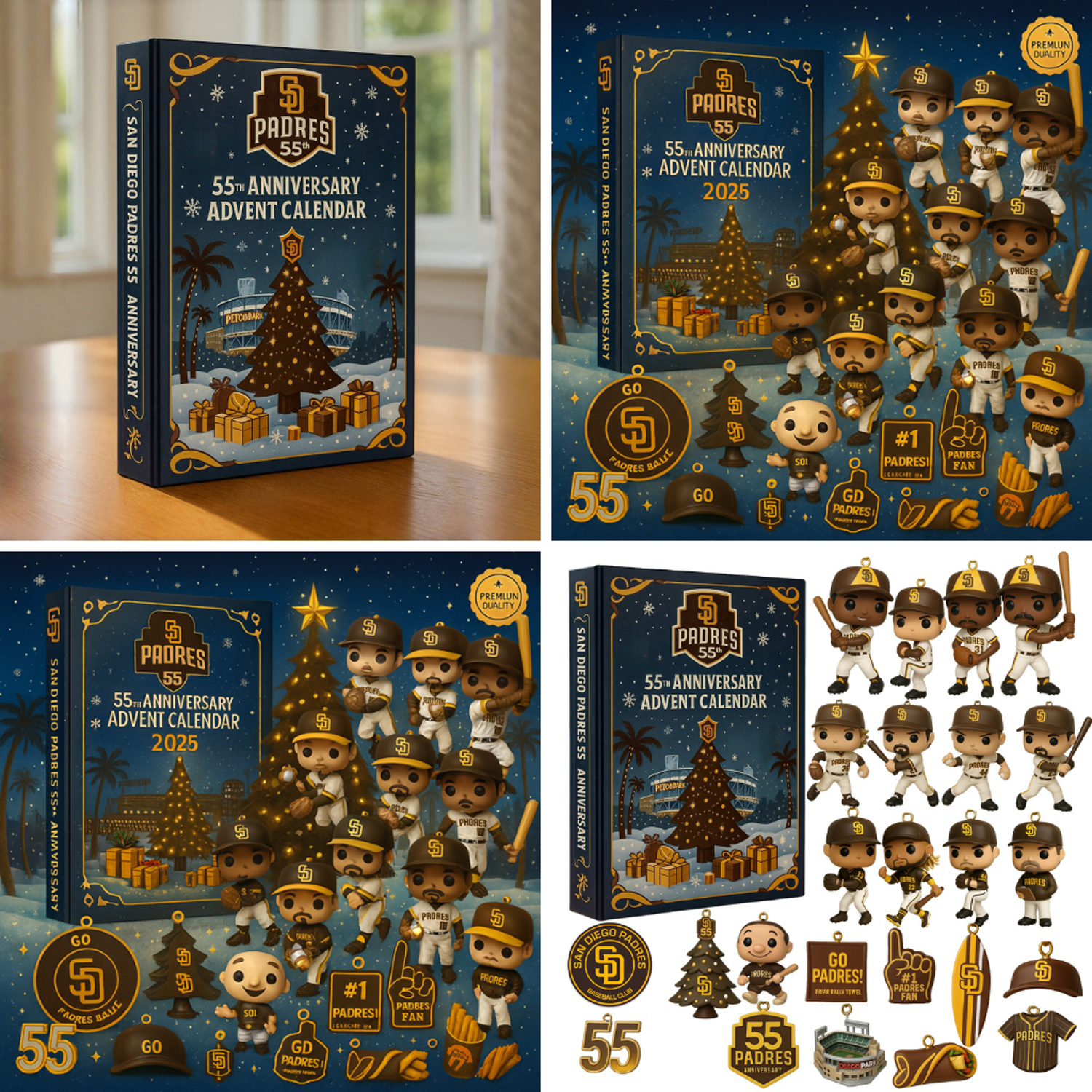 Buildercar - San Diego Padres x MLB Advent Calendar