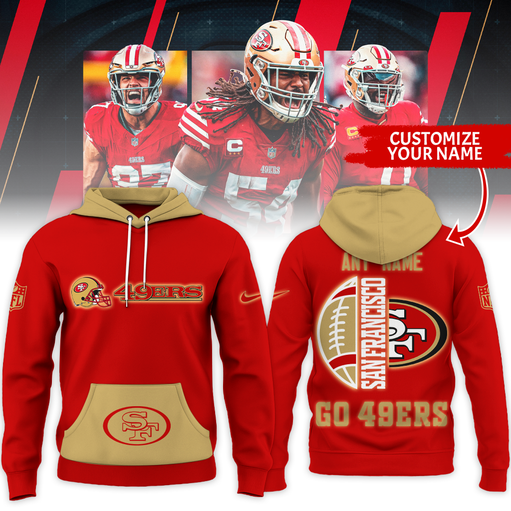 Buildercar - San Francisco 49ers Premium NFL Color Rush Hoodie