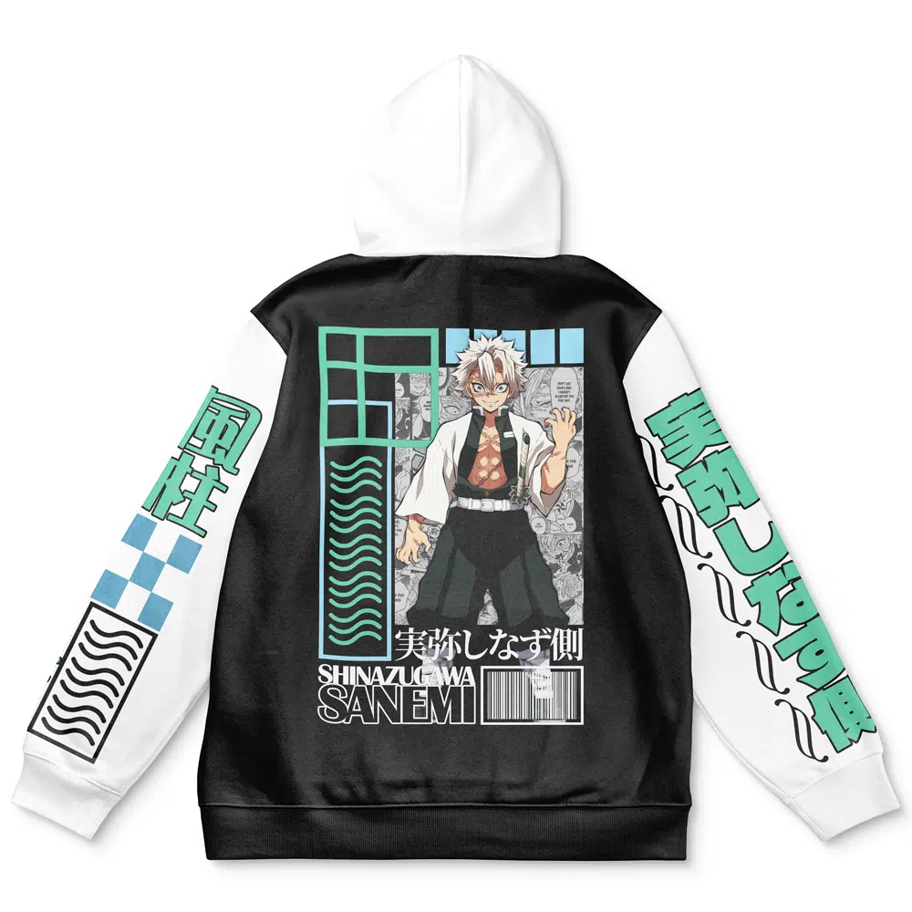 Buildercar - Sanemi Shinazugawa Demon Slayer Streetwear Hoodie