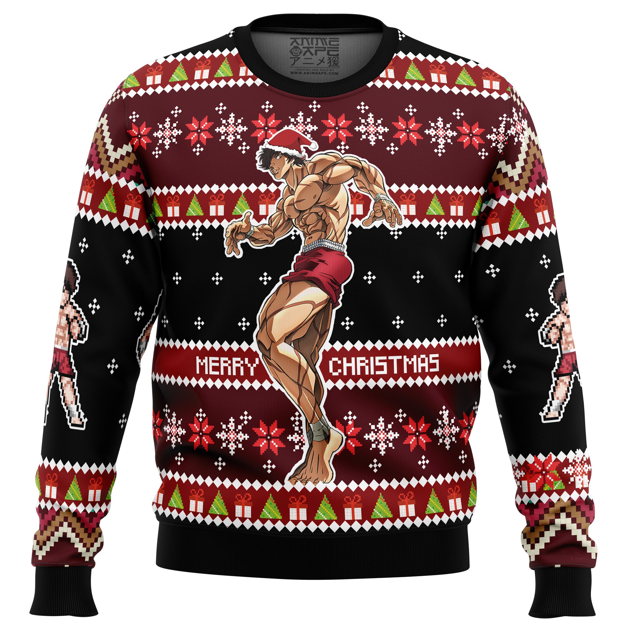Buildercar - Santa Baki Ugly Christmas Sweater