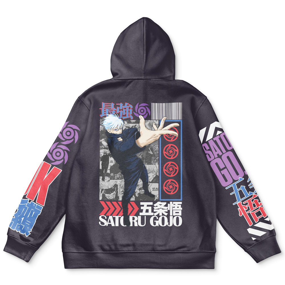 Buildercar - Satoru Gojo V2 Jujutsu Kaisen Streetwear Hoodie