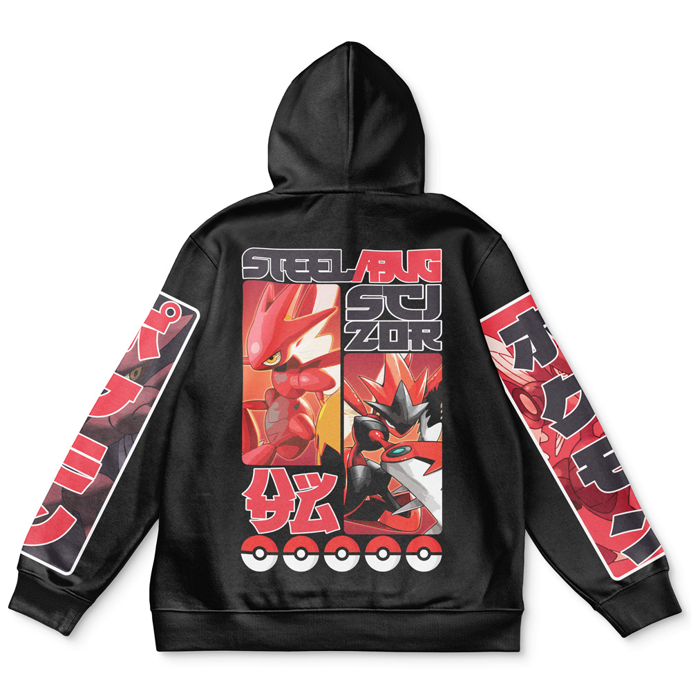 Buildercar - Scizor Pokemon Streetwear Hoodie