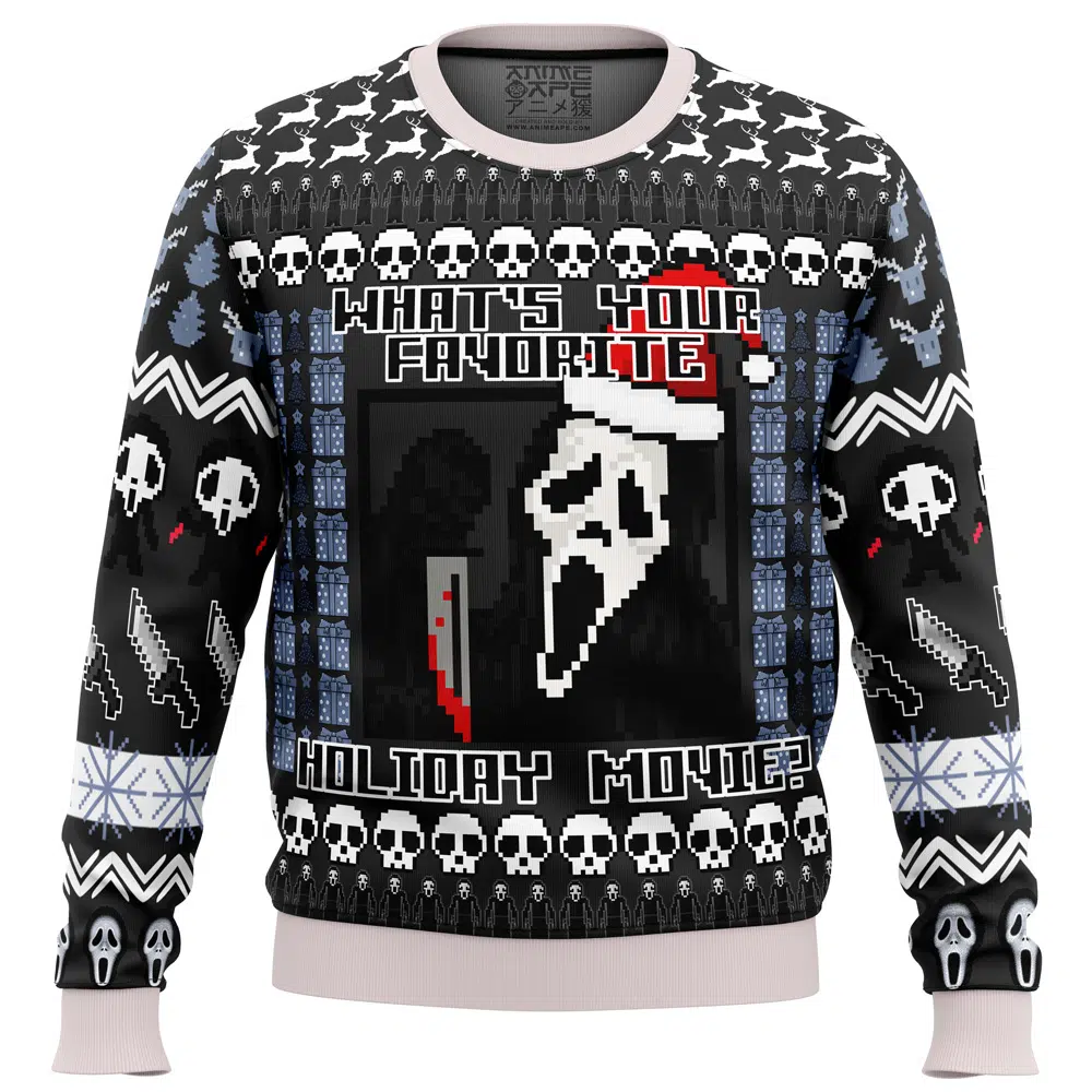 Buildercar - Scream Holiday Ugly Christmas Sweater