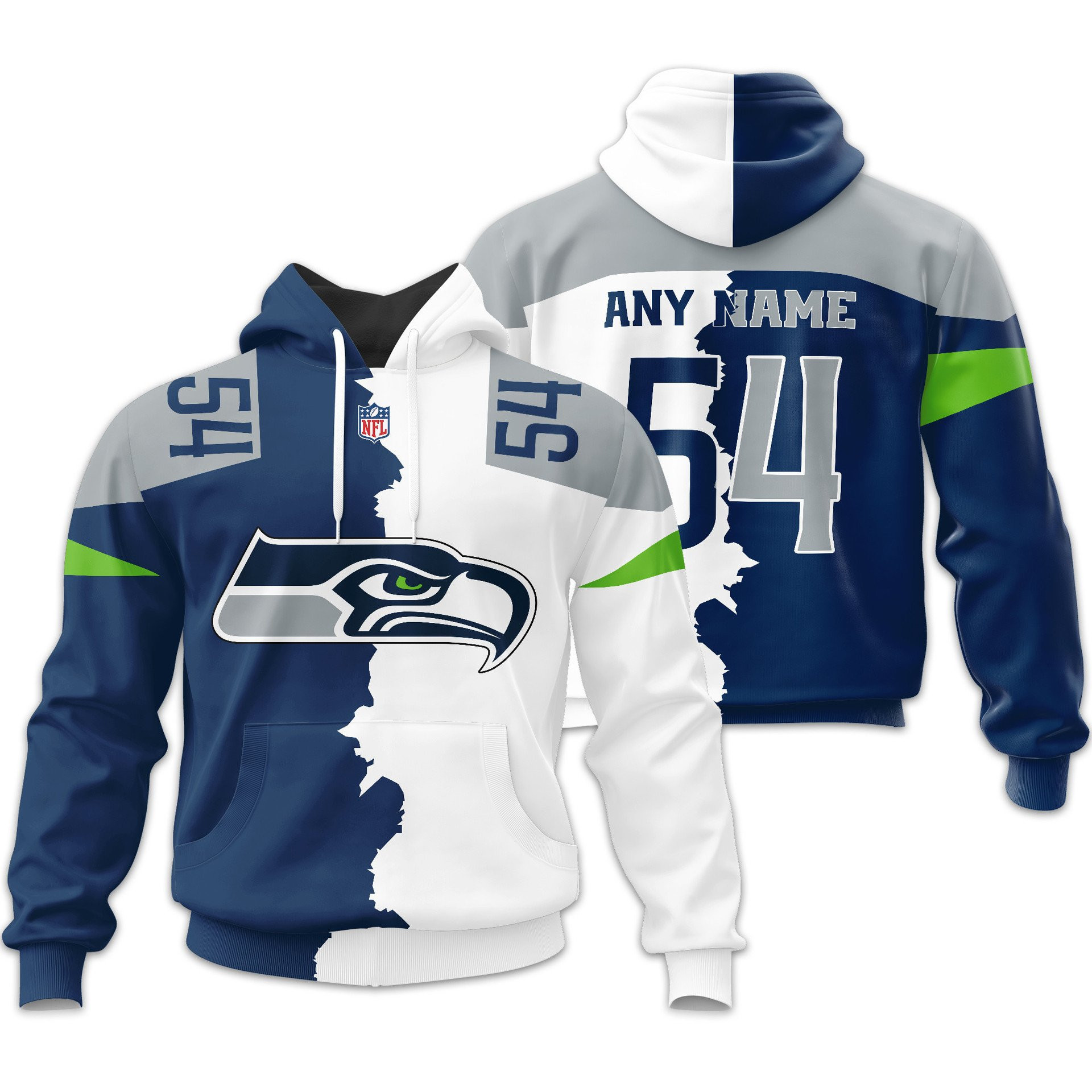Buildercar - Seattle Seahawks | Home Mix Away Hoodie