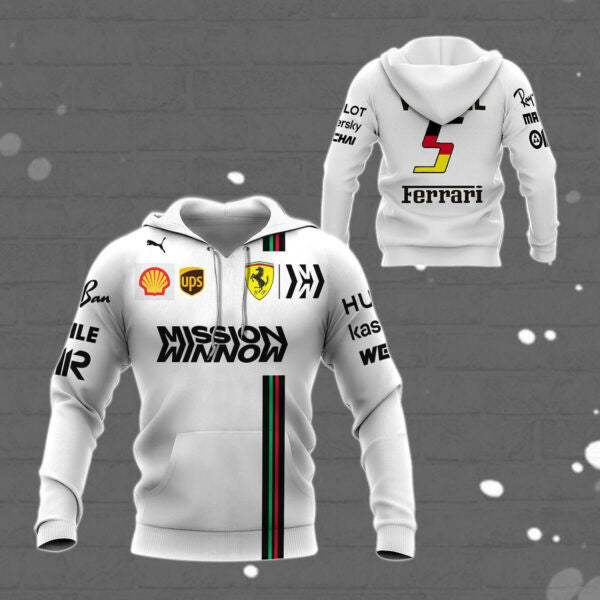 Buildercar - Sebastian Vettel Ferrari Racing Car F1 7k985 Fan Gift 3d Hoodie Ii0 1826