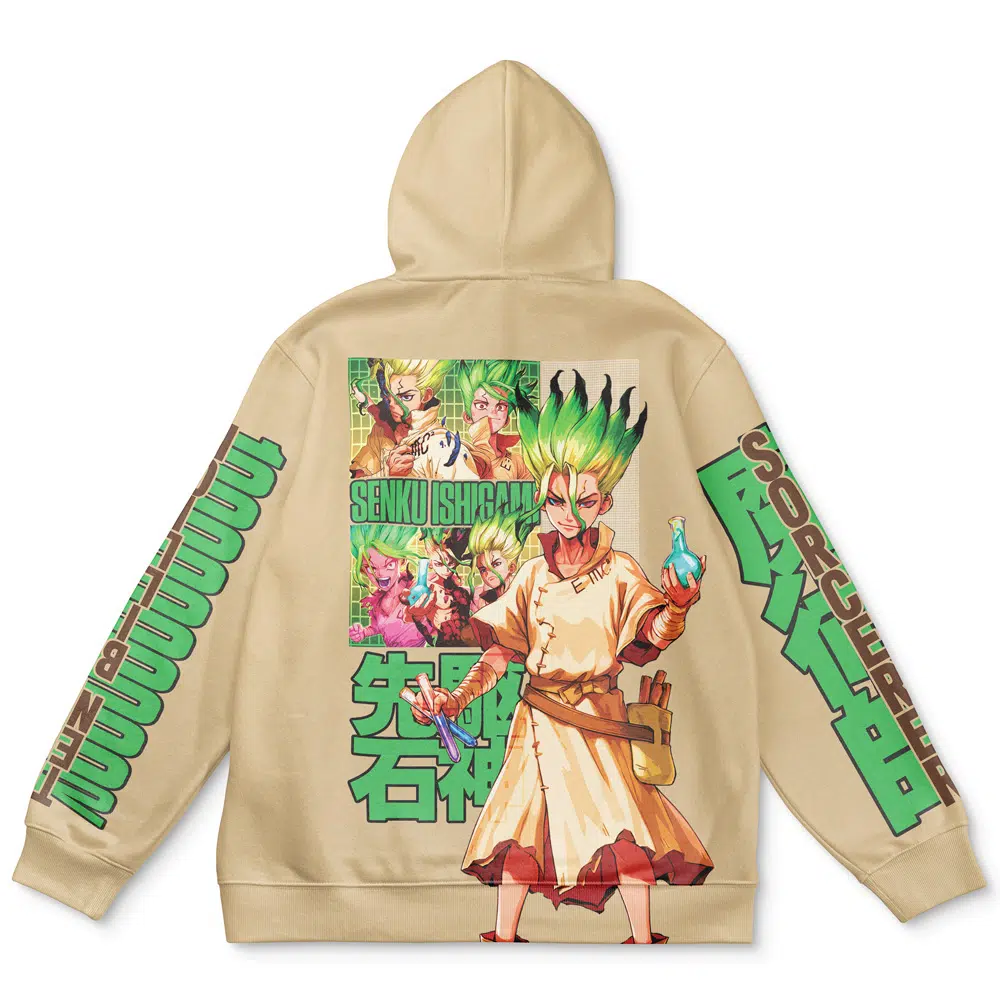 Buildercar - Senku Ishigami Dr. Stone Streetwear Hoodie