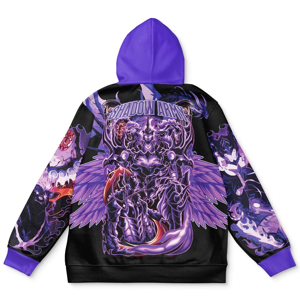 Buildercar - Shadow Army Solo Leveling Streetwear Hoodie