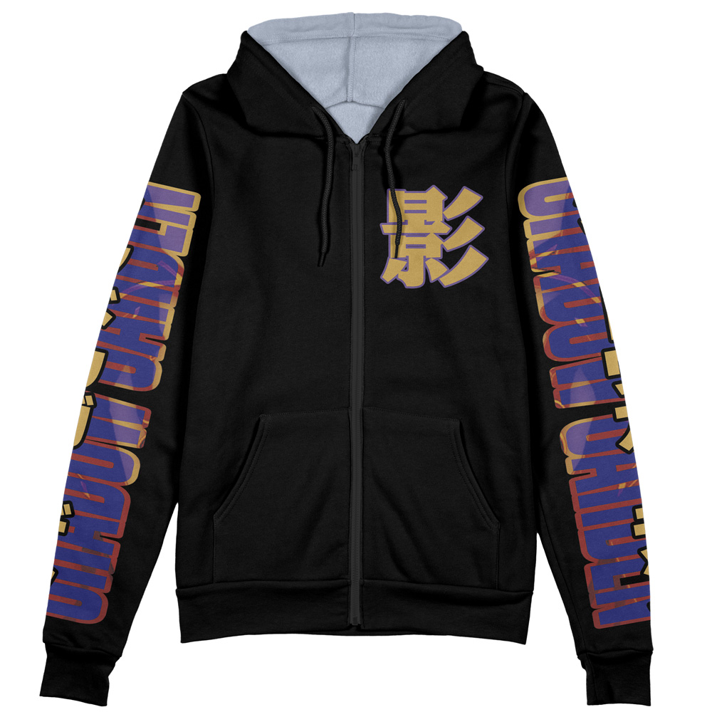 Buildercar - Shadow Garden The Eminence in Shadow Streetwear Zip Hoodie Jacket - Image 2