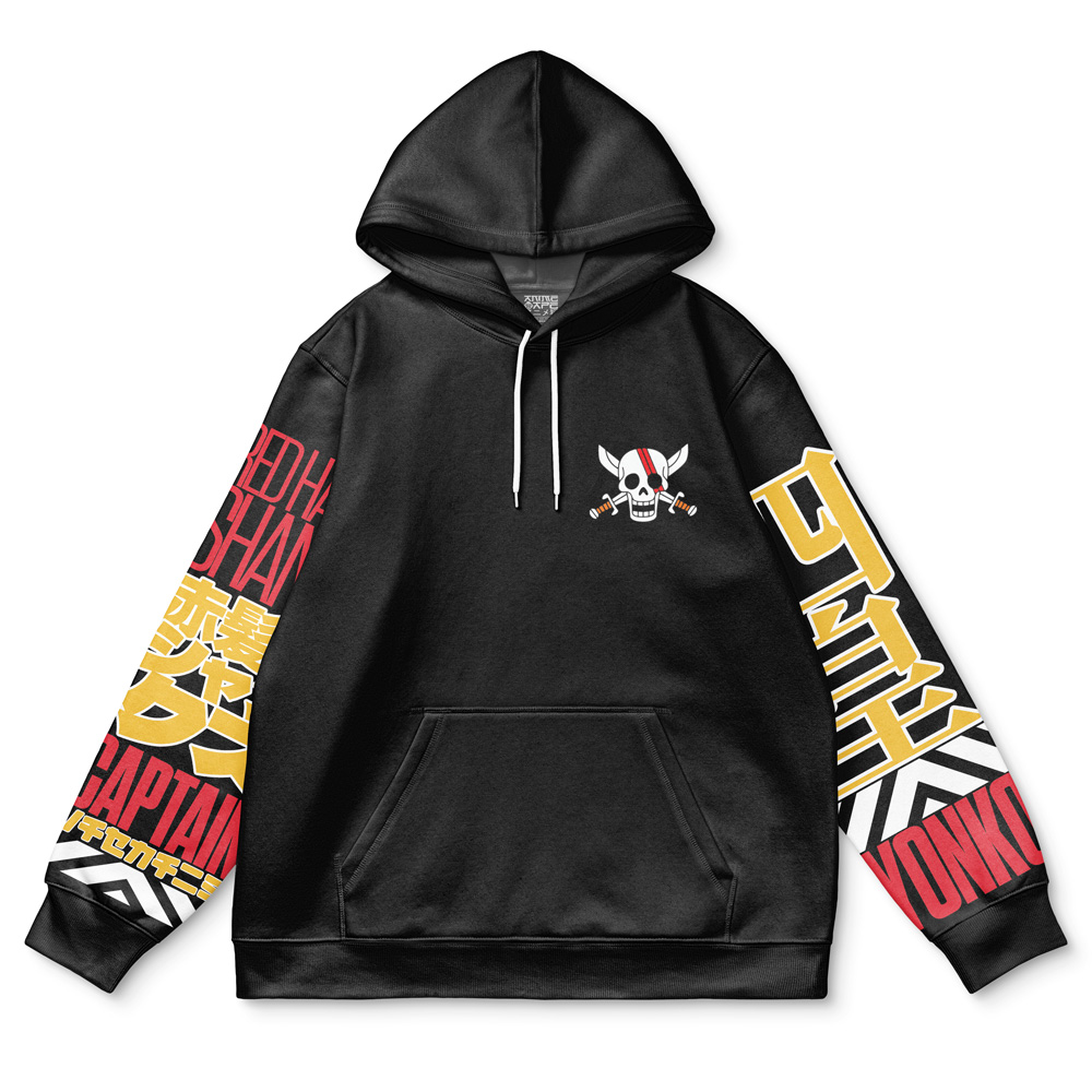 Buildercar - Shanks One Piece Streetwear Hoodie - Image 2