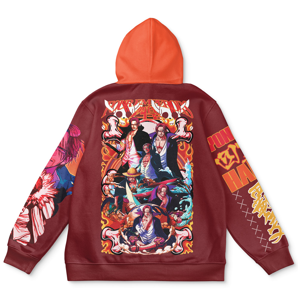 Buildercar - Shanks V3 One Piece Streetwear Hoodie