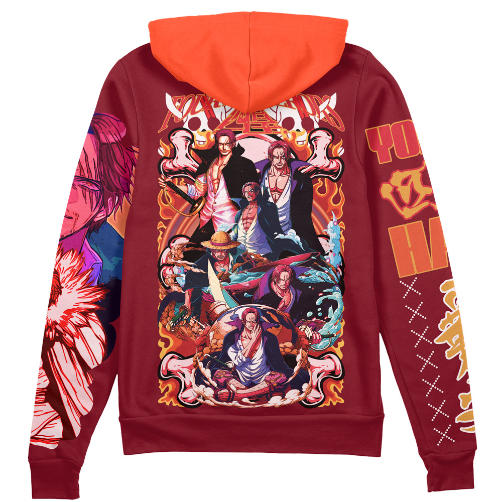 Buildercar - Shanks V3 One Piece Streetwear Zip Hoodie Jacket