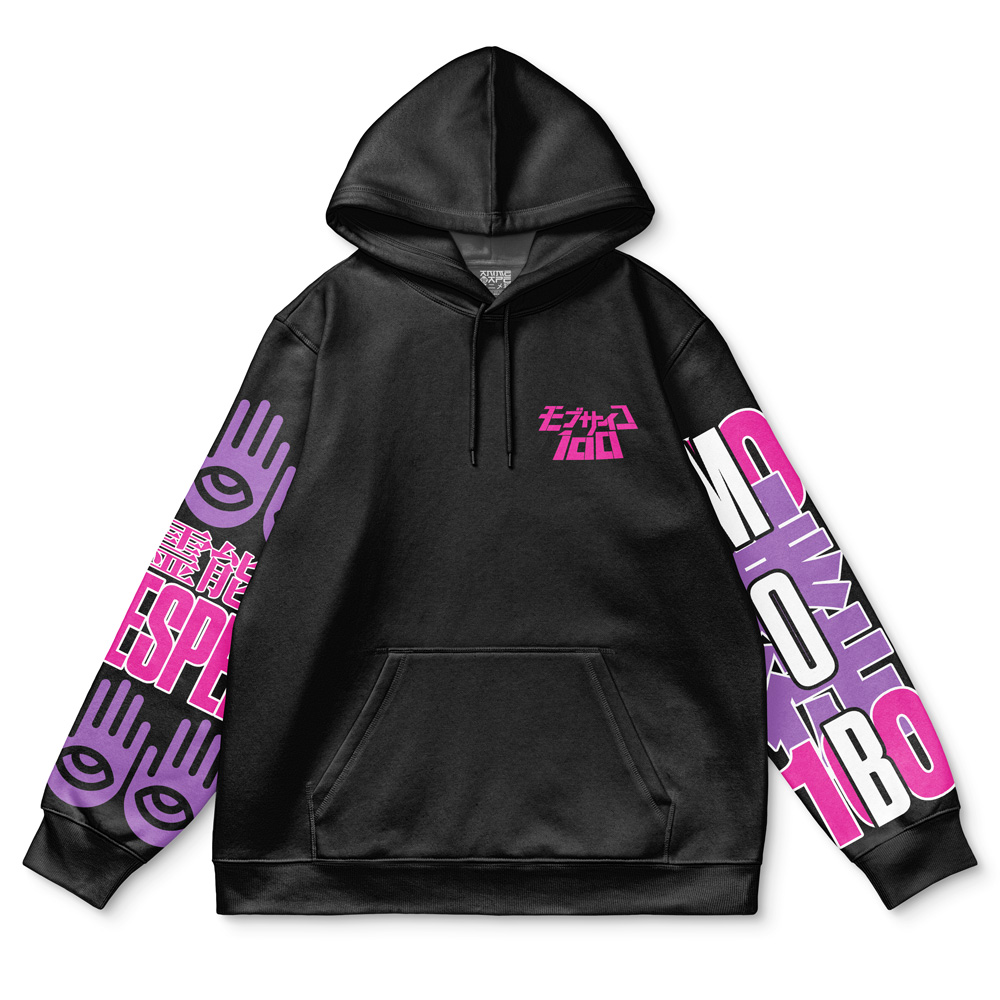 Buildercar - Shigeo Kageyama V2 Mob Psycho 100 Streetwear Hoodie - Image 2