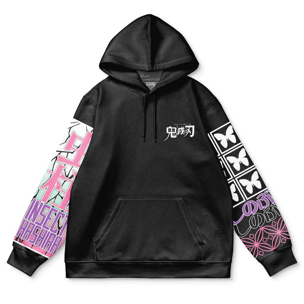 Buildercar - Shinobu Kocho V2 Demon Slayer Streetwear Hoodie - Image 2