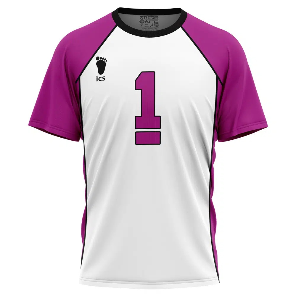 Buildercar - Shiratorizawa Academy Ushijima #1 Haikyuu T-Shirt