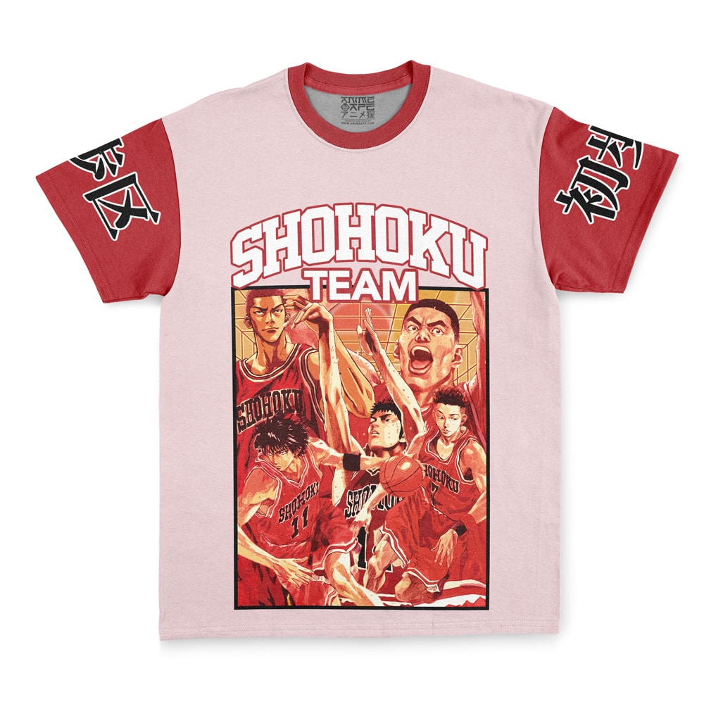 Buildercar - Shohoku Team Slam Dunk Streetwear T-Shirt