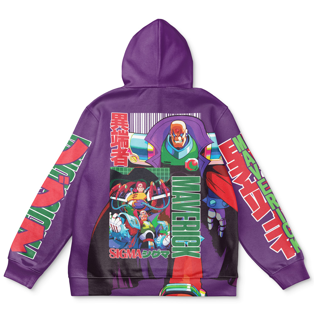 Buildercar - Sigma Mega Man Streetwear Hoodie