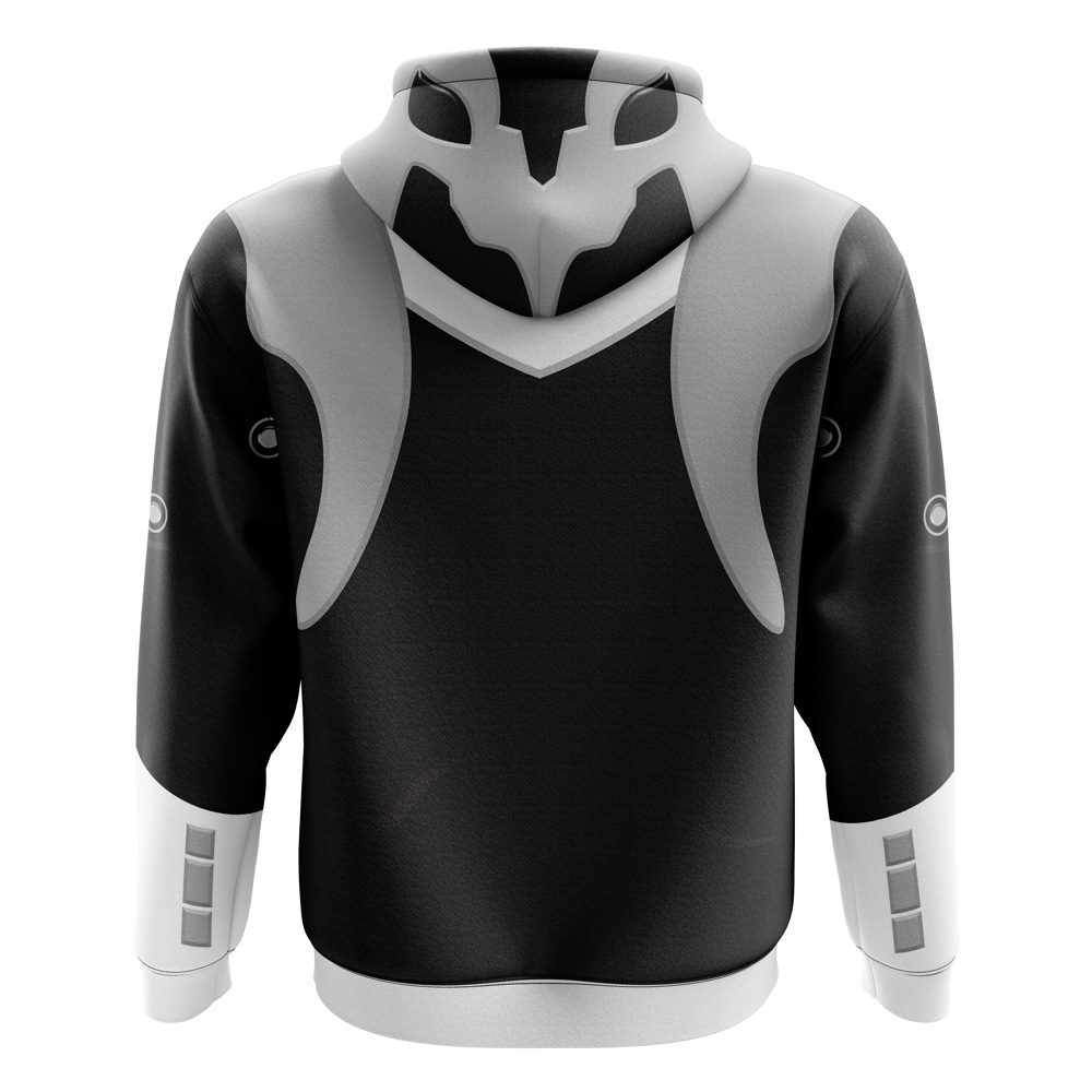 Buildercar - Silver Psycho Rangers Zip Hoodie Jacket - Image 2