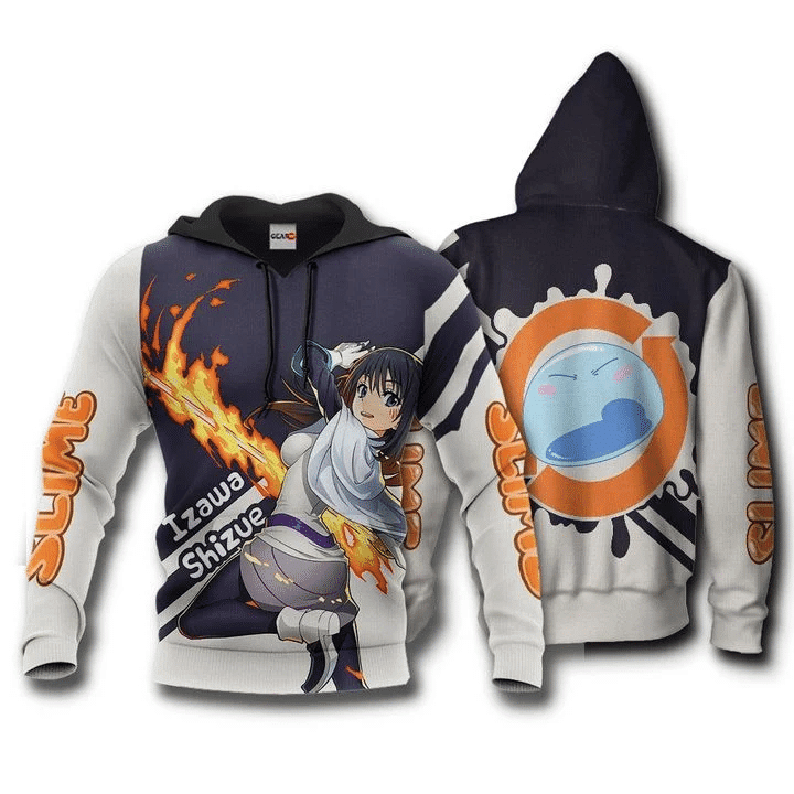 Buildercar - Slime Izawa Shizue Tensura Anime Manga For Men And Women 3d Hoodie