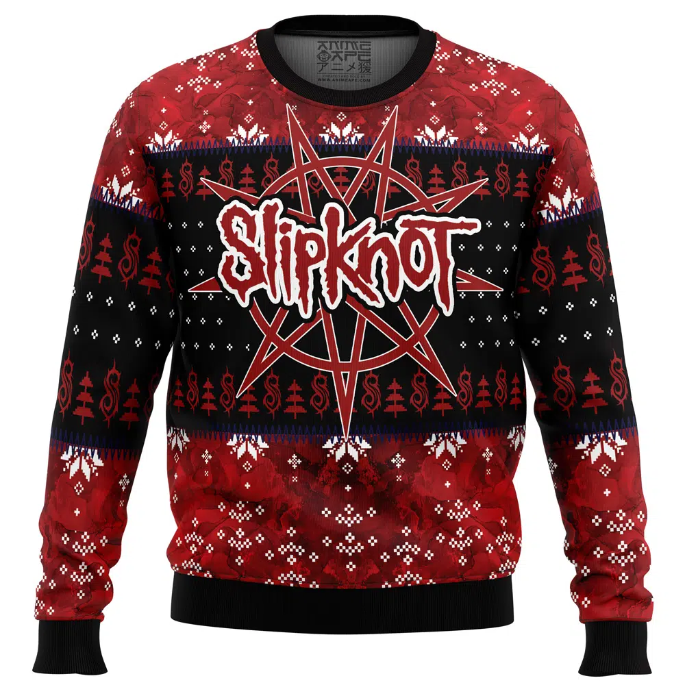 Buildercar - Slipknot Ugly Christmas Sweater