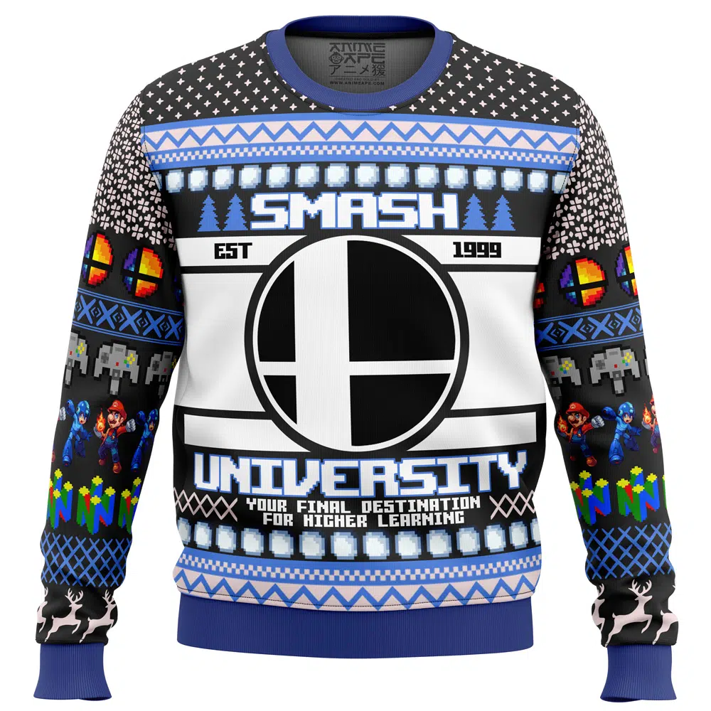 Buildercar - Smash University Ugly Christmas Sweater
