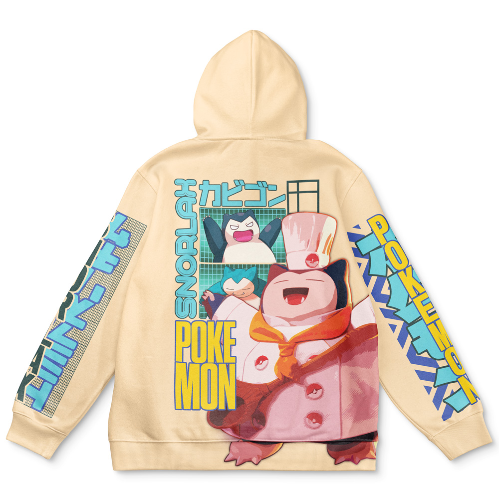 Buildercar - Snorlax V3 Pokemon Streetwear Hoodie