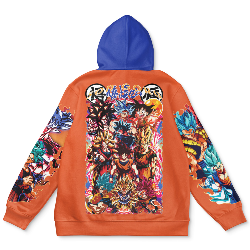 Buildercar - Son Goku V2 Dragon Ball Z Streetwear Hoodie