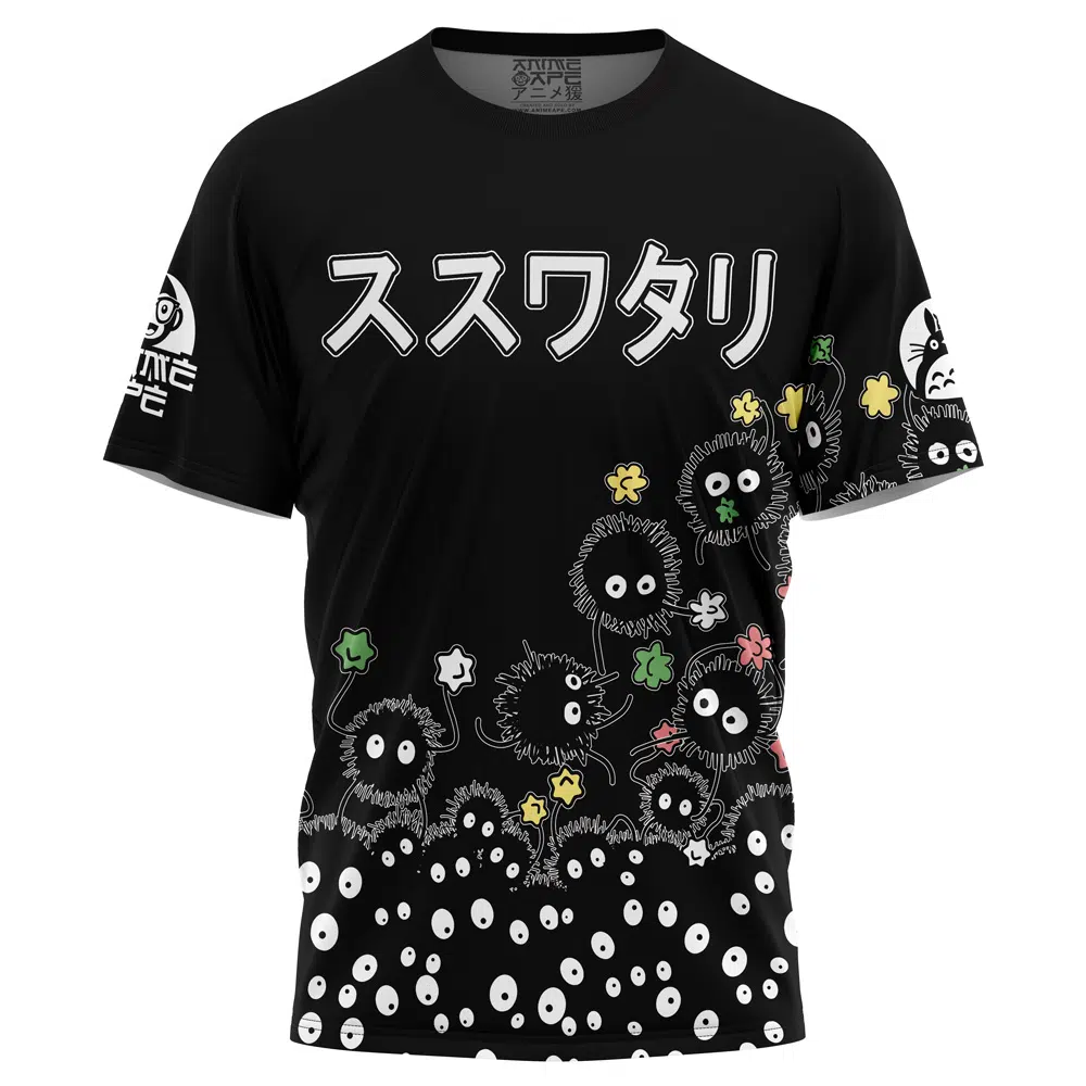 Buildercar - Soot Sprites Studio Ghibli T-Shirt