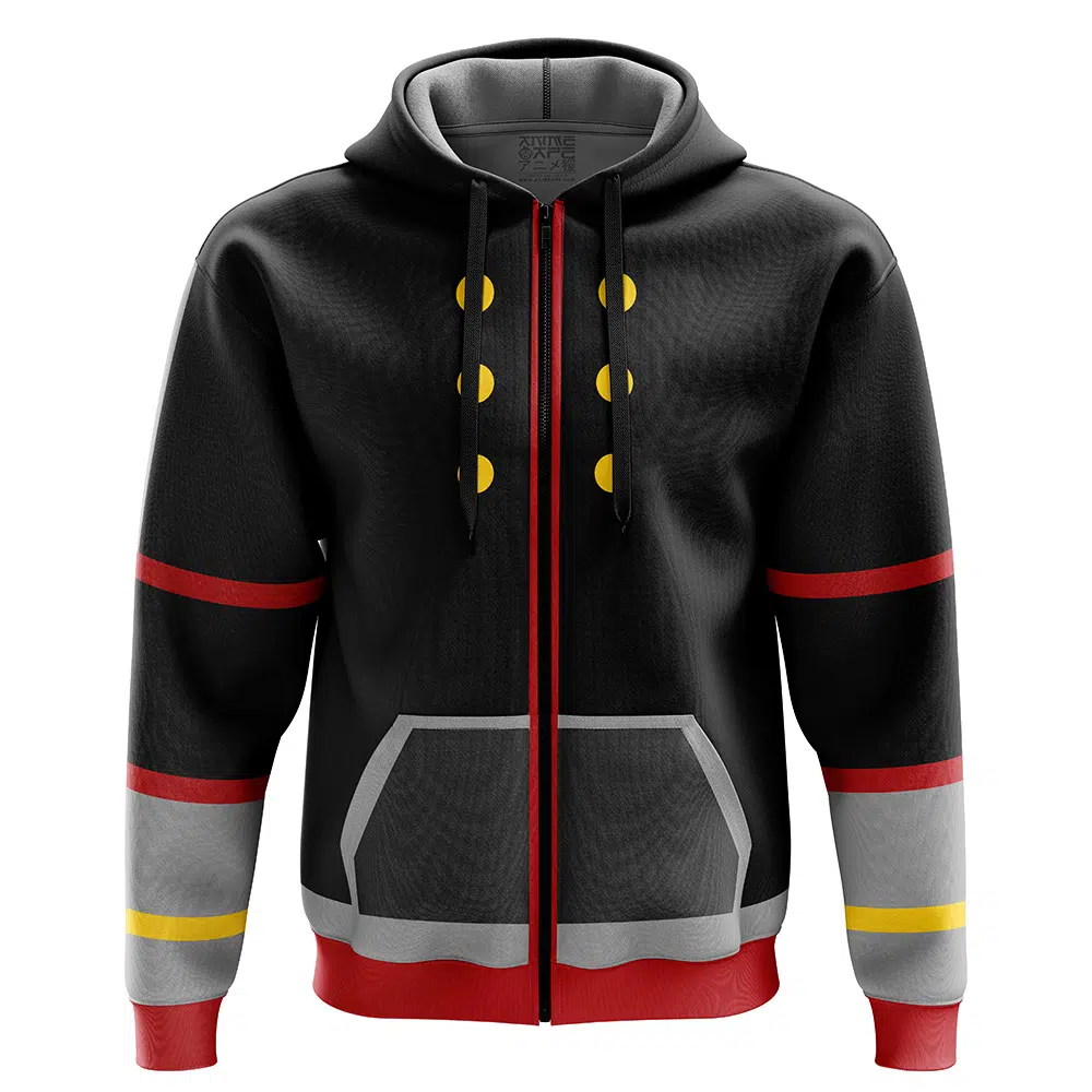 Buildercar - Sora Kingdom Hearts Zip Hoodie Jacket