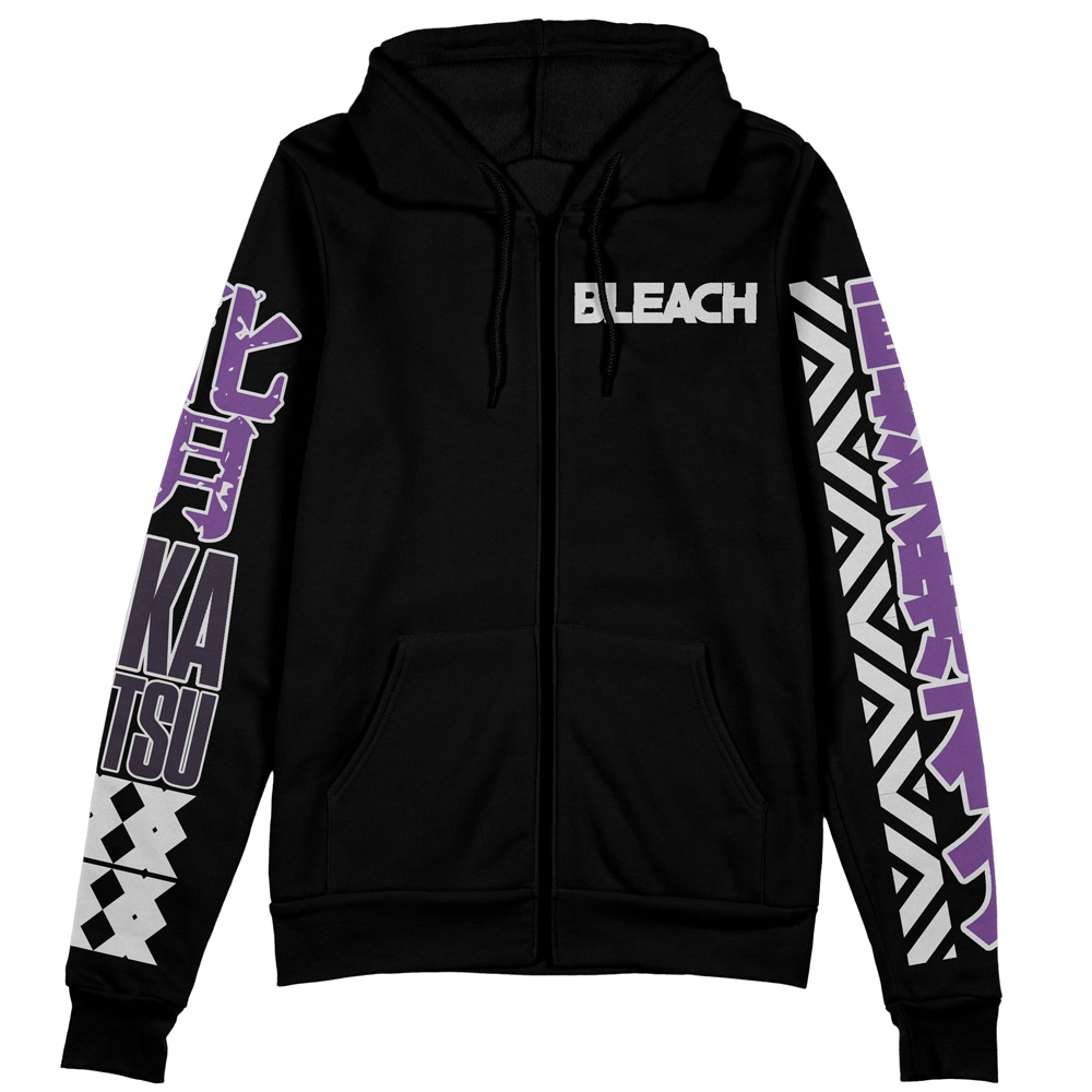 Buildercar - Sosuke Aizen TYBWA Bleach Streetwear Zip Hoodie Jacket - Image 2