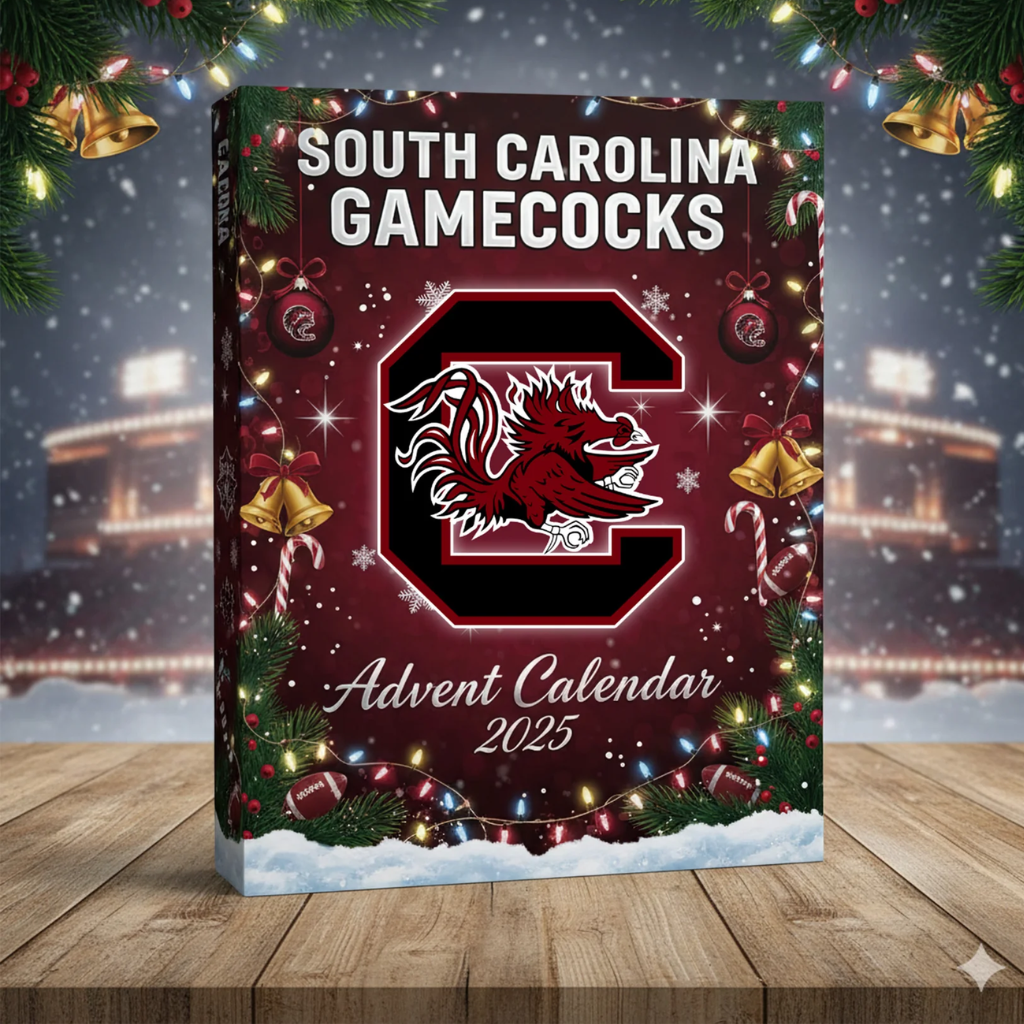 Buildercar - South Carolina Gamecocks Advent Calendar -2D Acrylic