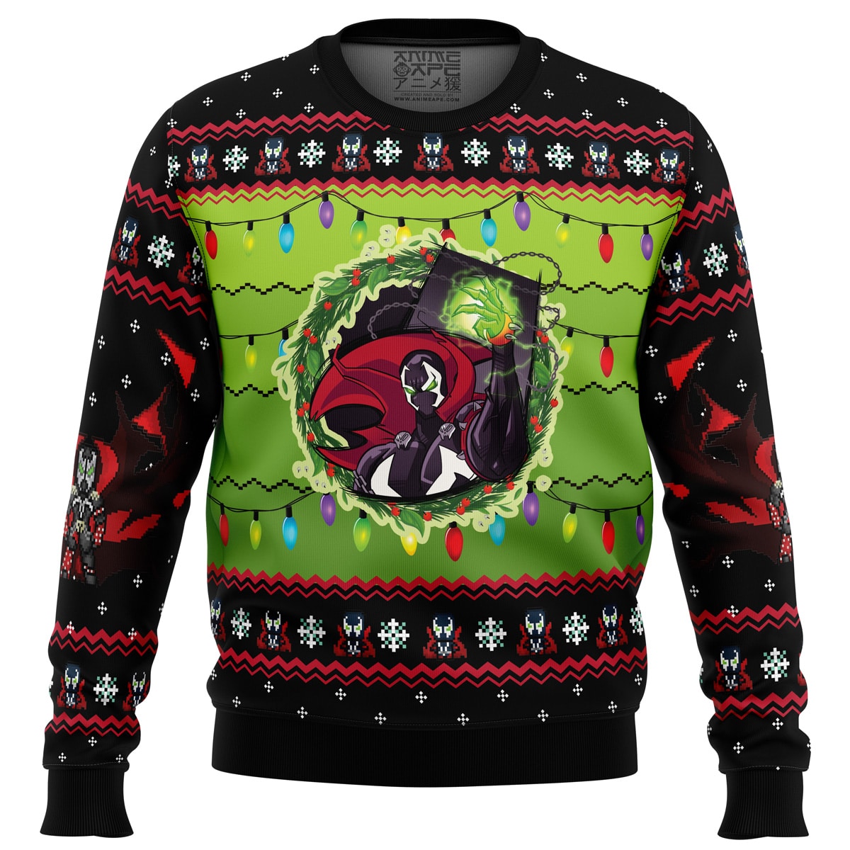 Buildercar - Spawn Ugly Christmas Sweater