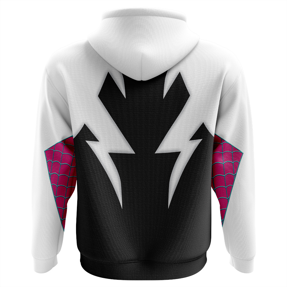 Buildercar - Spider Gwen Marvel Hoodie - Image 2