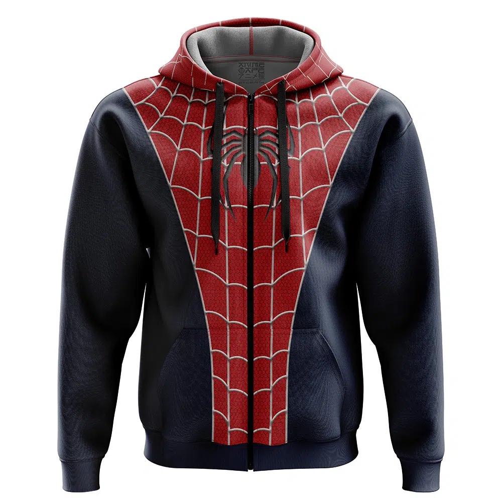 Buildercar - Spiderman Marvel Comics Zip Hoodie Jacket