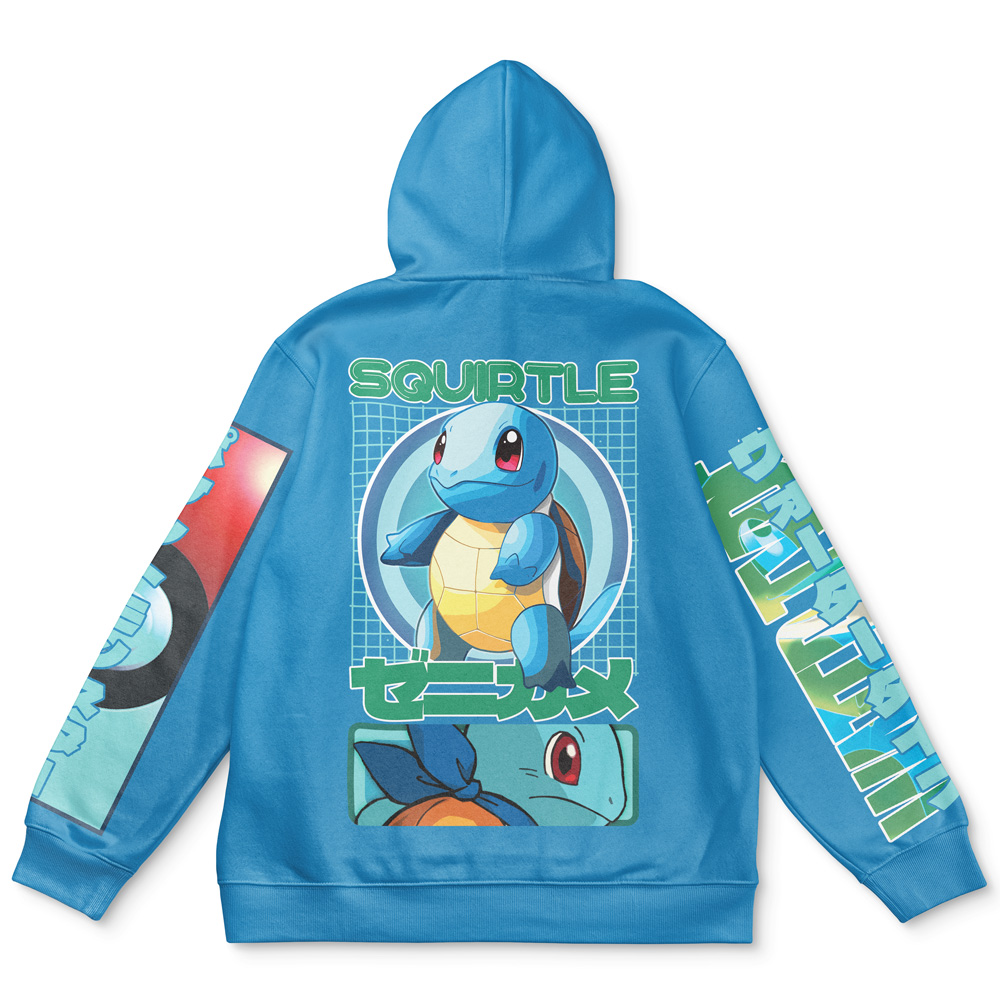Buildercar - Squirtle Pokemon Streetwear Hoodie