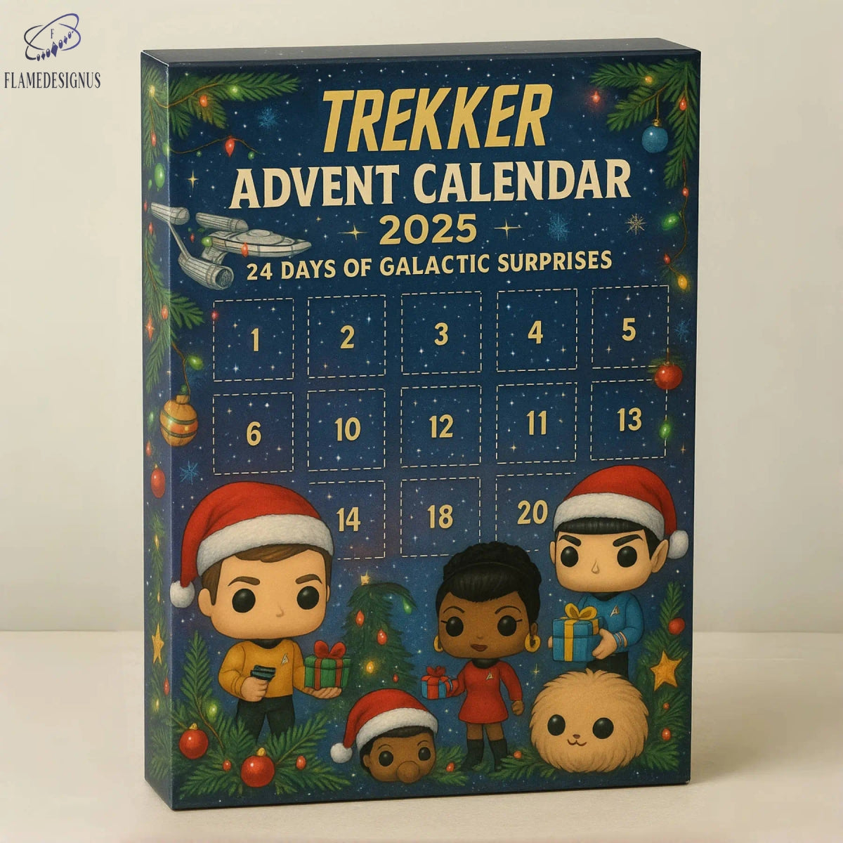Buildercar - Star Trek Advent Calendar 2025 -2D Acrylic