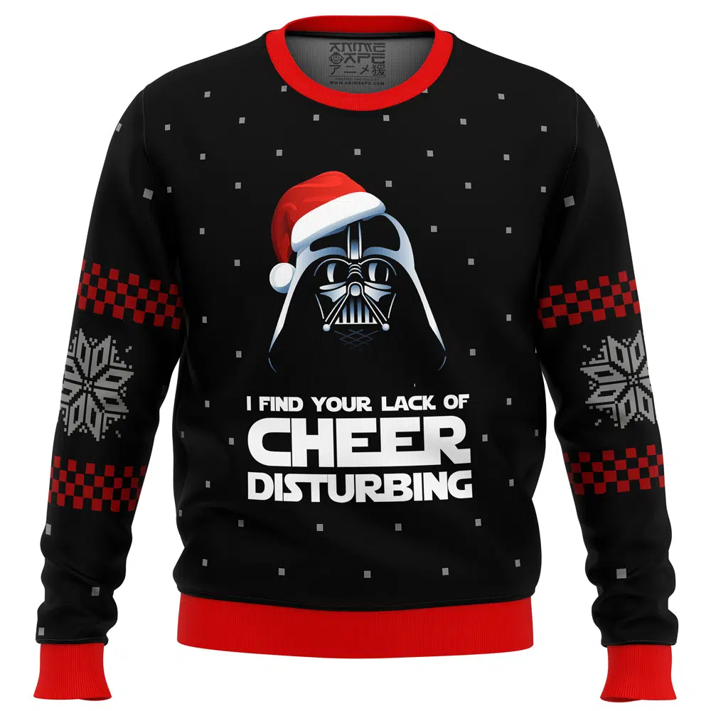 Buildercar - Star Wars Vader Lack of Cheer Ugly Christmas Sweater