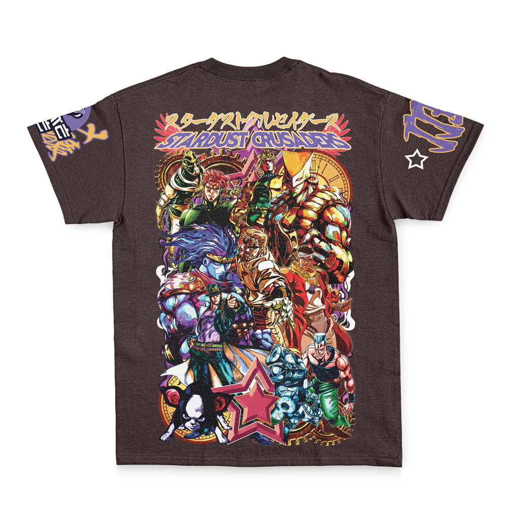 Buildercar - Stardust Crusaders Jojo's Bizarre Adventure Streetwear T-Shirt