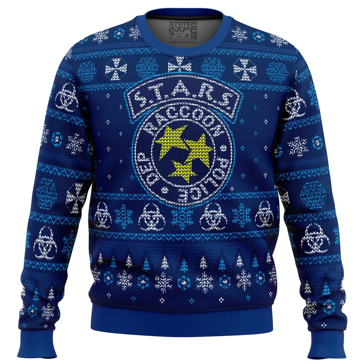 Buildercar - STARS Racoon City Police Resident Evil Ugly Christmas Sweater