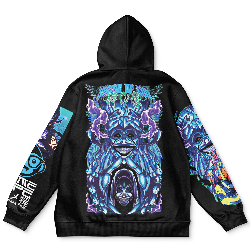 Buildercar - Statue of God Solo Leveling Streetwear Hoodie
