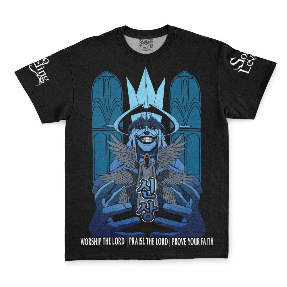 Buildercar - Statue Of God Worship Solo Leveling Streetwear T-Shirt