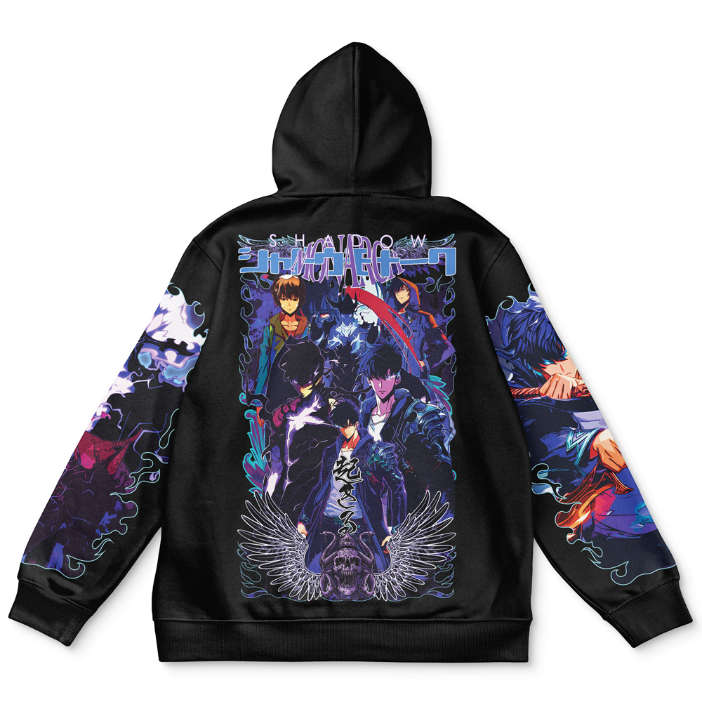 Buildercar - Sung Jin Woo V2 Solo Leveling Streetwear Hoodie