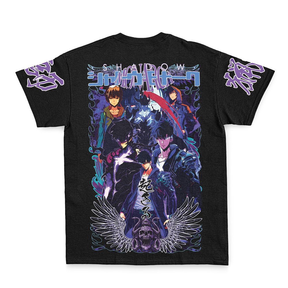 Buildercar - Sung Jin Woo V2 Solo Leveling Streetwear T-Shirt