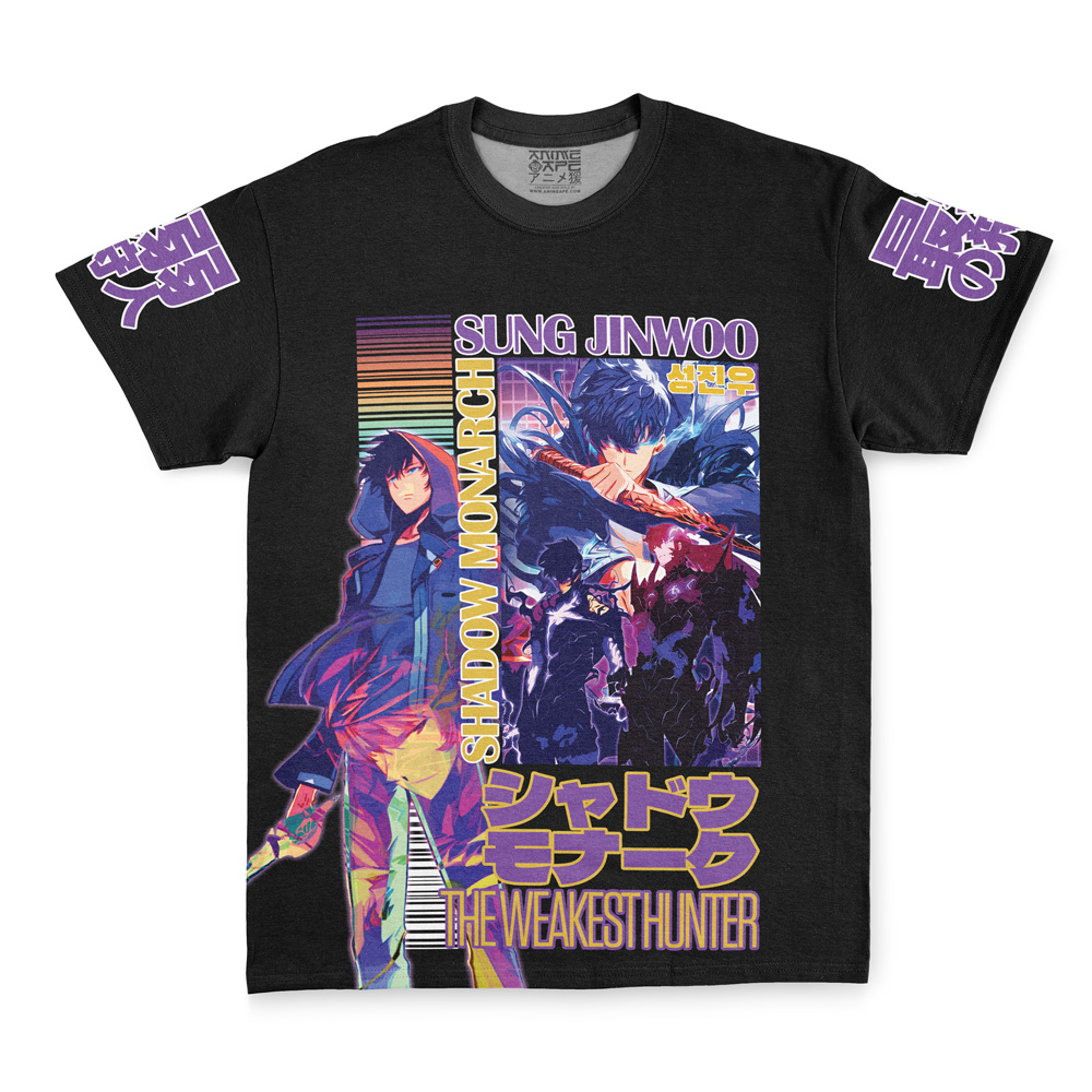 Buildercar - Sung Jinwoo Solo Leveling Streetwear T-Shirt