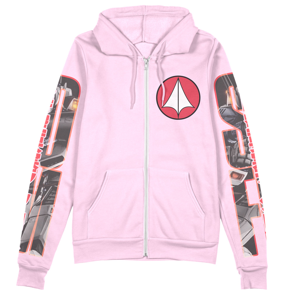 Buildercar - Super Dimension Fortress Macross Streetwear Zip Hoodie Jacket - Image 2